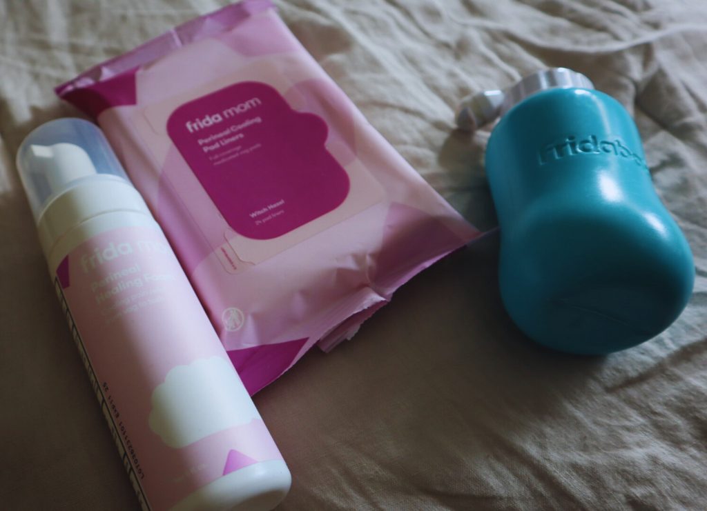 Postpartum supplies for a happy postpartum experience